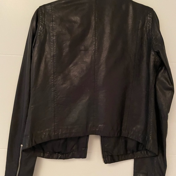 Madewell Leather Motorcycle Jacket - Like New! - Picture 3 of 5